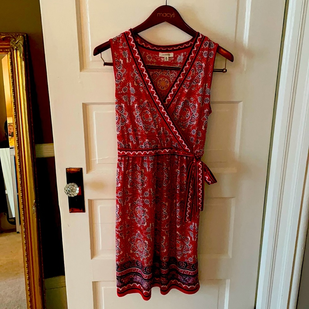 Max Studio orange dress